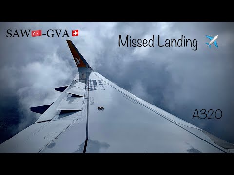 ATTERRISSAGE MANQUÉ ! / MISSED LANDING ! |PEGASUS ✈️| SAW ?? -GVA ??