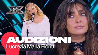 Ambra PIANGE per “Molecole” di Lucrezia | X Factor 2022 - AUDIZIONI