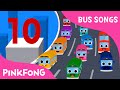 Ten Little Buses | Bus Songs | Car Songs | PINKFONG Songs