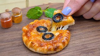 Yummy Miniature Malai Boti Pizza Recipe - ASMR Cooking Mini Food