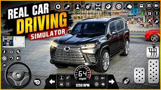Real Car Driving Simulator Gameplay 🚗| Ultra Realistic Car Drive!#shorts #youtubeshorts #viral #car screenshot 5