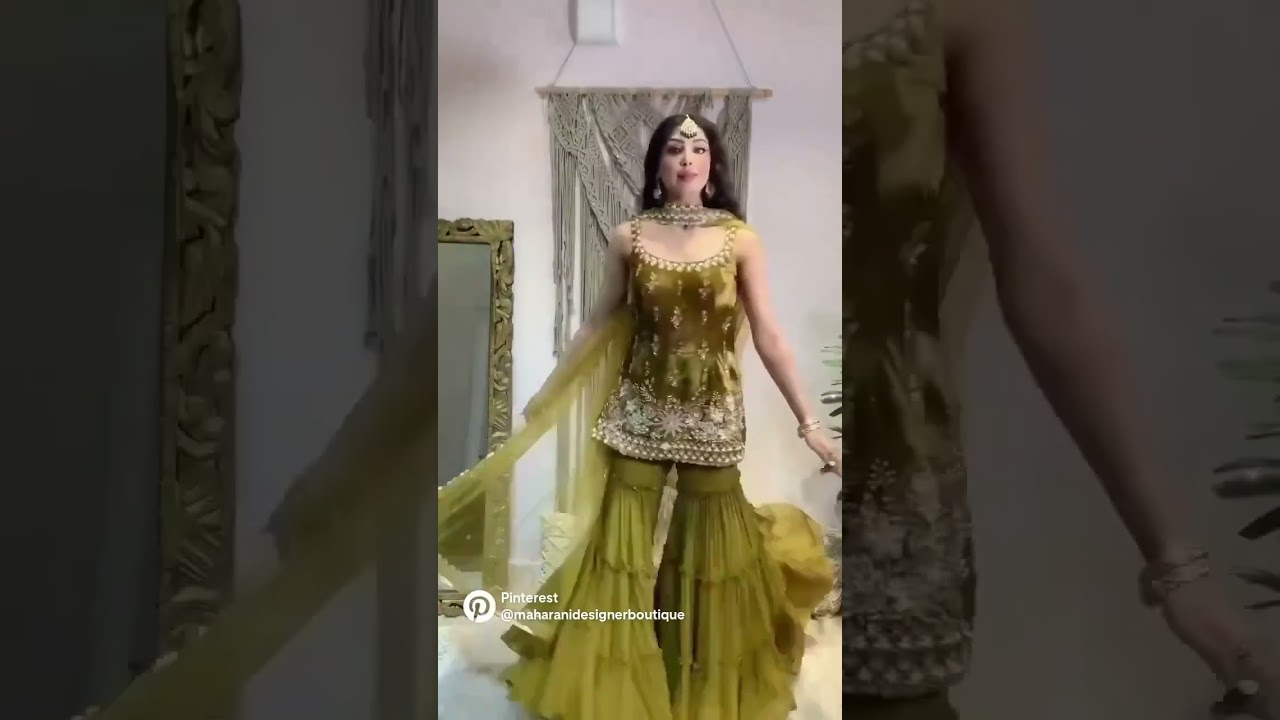 Latest fashion for Garara suit  design 