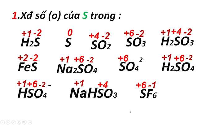 Nh4no3 có số oxi hóa là bao nhiêu