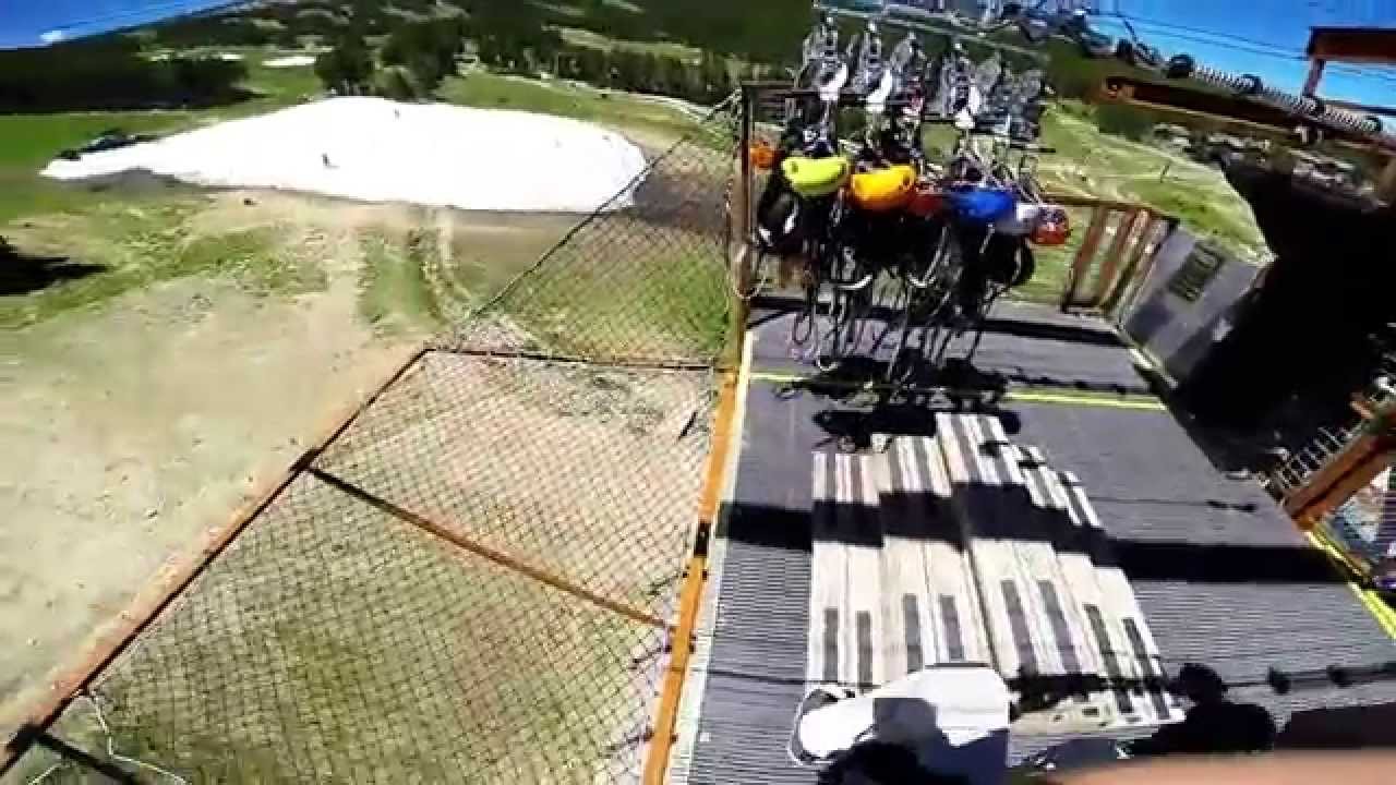 Breckenridge Fun Park Zipline Part 2 YouTube