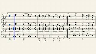 The Liberty Bell Piano Duet by John Philip Sousa, arr. by Austin Kitchell