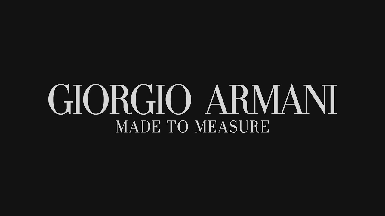 Giorgio Armani Made to Measure