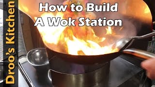 Stainless Steel Wok Station Build Video