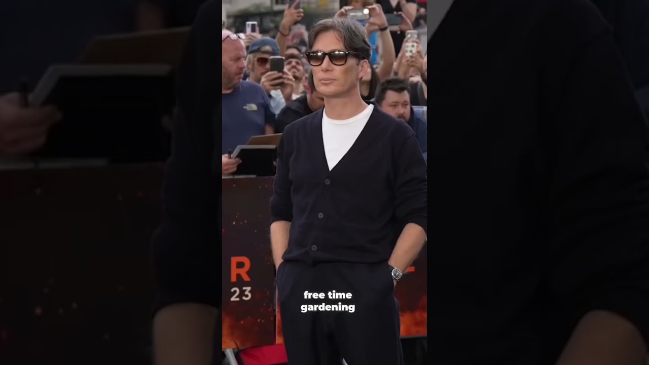 Cillian Murphy: no phone, just tomatoes 🍅 