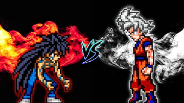 Yusuke V2 OP VS Goku DBS V3.5 OP (all form) in Jump Force #mugen