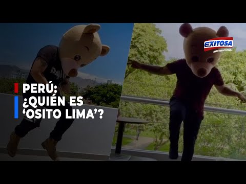 Conoce a ‘Osito Lima’, el peculiar personaje que dona dinero a vendedores ambulantes