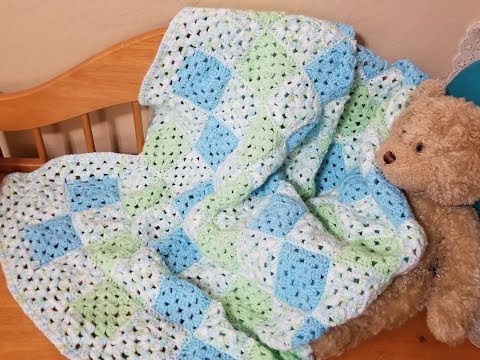 Granny Square Baby Blanket