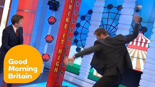 Chris Hemsworth Takes On The Strike It High Challenge! | Good Morning Britain