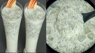 Apple Drinks Recipe Without Blender | Refreshing Summer Drinks with Apple | Easy Milkshake