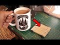 Make DIY Drink Coasters from a Stick - Bushcraft Style (Tutorial)