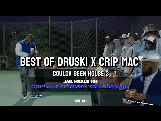 Druski x Crip Mac Best moments |Coulda Been House 3 #druski #cripmac #viral #foryou #trending class=