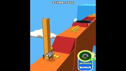 Stair Run Lvl #45 gameplay walkthrough #shorts