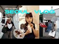 【vlog & haul🇰🇷】妹と韓国旅行 | カフェ巡り,アイドルメイク,購入品紹介