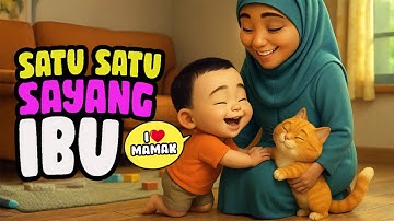 Thumbnail of Satu Satu Aku Sayang Ibu ❤️ | Lagu Anak Mandiri & Edukatif | Animasi 3D Lucu
