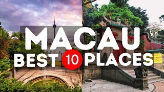 Top 10 Macau Tourist Places  Travel Video | Earth Marvels
