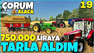 750.000 LİRAYA TARLA ALDIM❗️ ELİMDEKİ PARAYI EN İYİ ŞEKİLDE DEĞERLENDİRDİM ❗️#çorum #alaca #roleplay