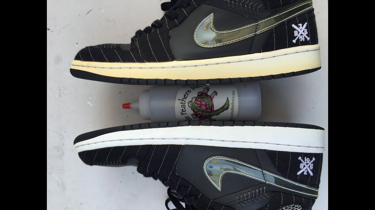 how to whiten jordan 1 midsole