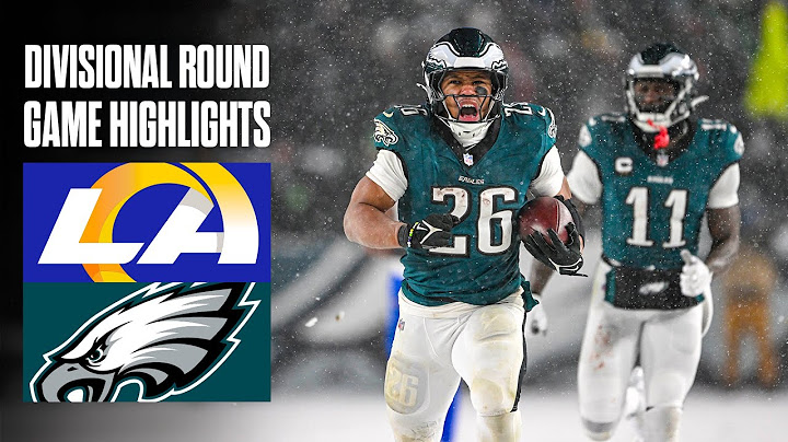 Rams vs Eagles | NFC Divisional Round Highlights