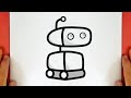 How to Draw Among Us Pet Robot | Dibujos De Among Us