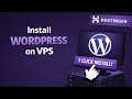 How to install Wordpress on VPS with just 1 Click - Hostinger