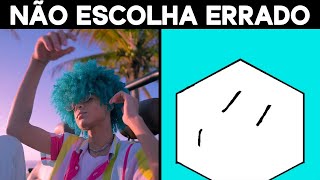 NÃO ESCOLHA O FAMOSO ERRADO NO MINECRAFT!