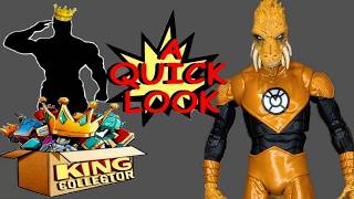 Larfleeze Agent Orange DC Multiverse McFarlane Green Lantern Comics Action Figure Quick Look Review