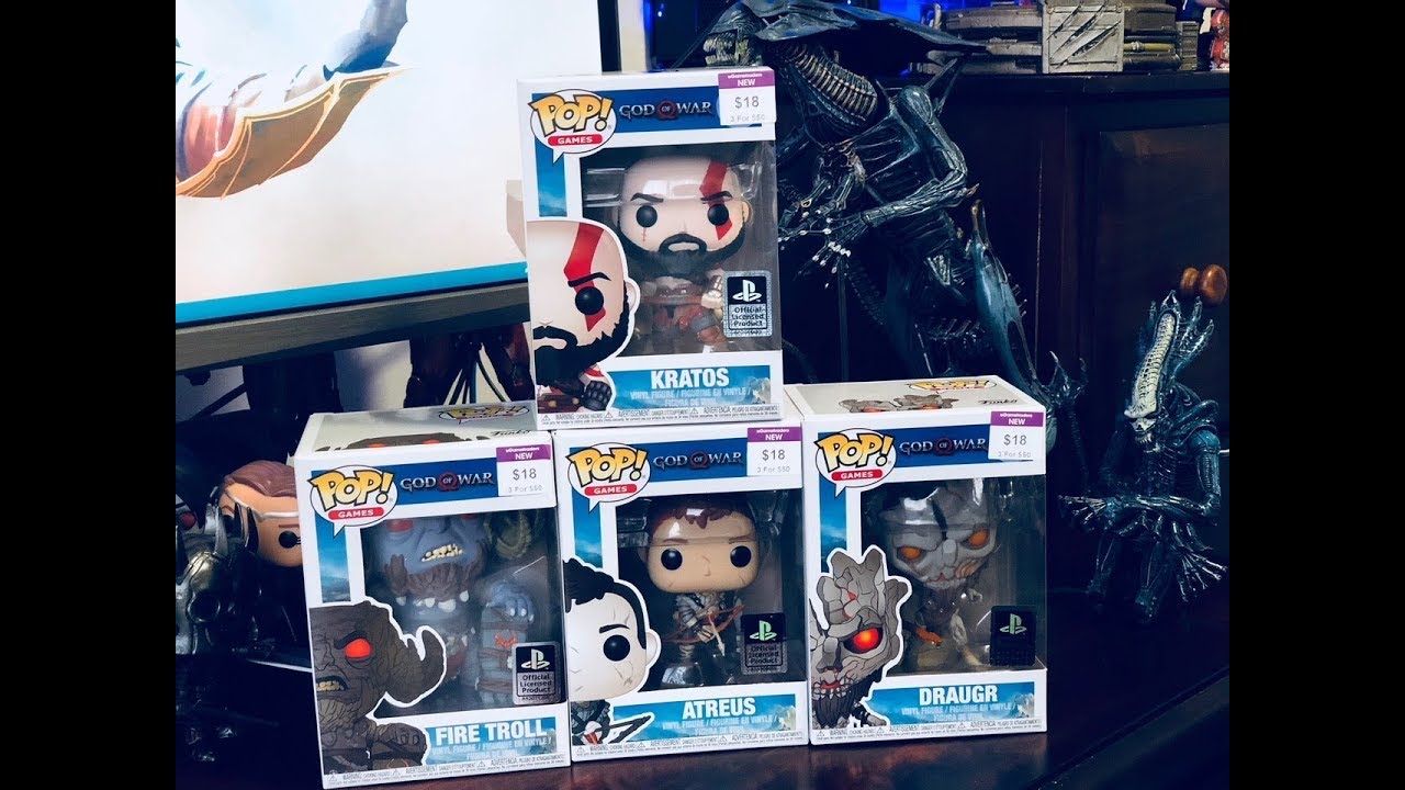 kratos pop figure