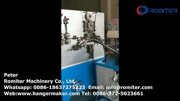 Full Automatic Big Diameter Metal Hook Forming Making Machine with Threading Function for Saudi