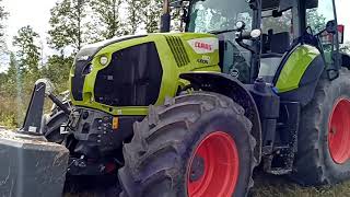 Claas axion 810,Обзор на новый трактор
