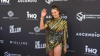 Rachel Pizzolato "The Killer" Los Angeles Premiere Red Carpet | Fashion Model and MythBusters Star
