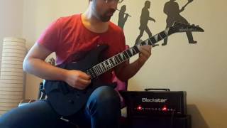 Metalica - Fade To Black Intro Guitar Solo Cover (Caglar Sonmez)