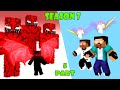 PART5  Season 7 Monster School : XDJAME and KRM Backup- Minecraft Animation