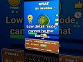low detail mode in gd #geometrydash 😭✌️