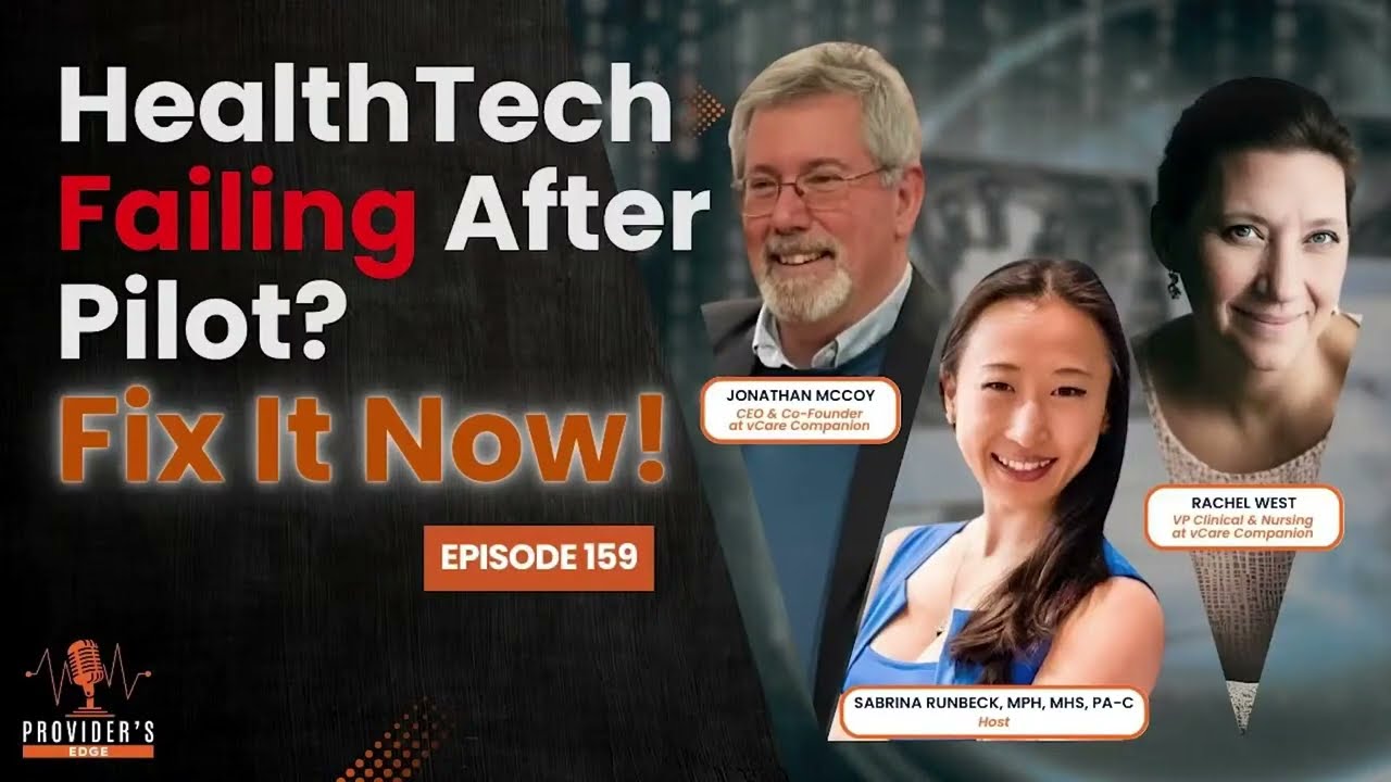 Why HealthTech Fails After the Pilot - And How To Fix It Now - YouTube