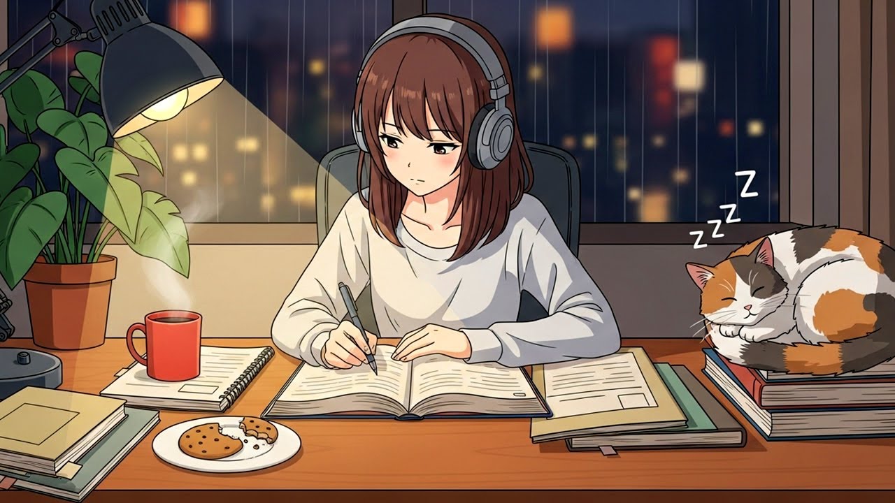 Lo-fi Hip Hop Study Session | Best of 2025 Lofi Beats Playlist Coffee ...