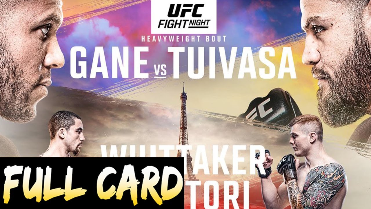 UFC Fight Night predictions -- Ciryl Gane vs. Tai Tuivasa: Fight card ...