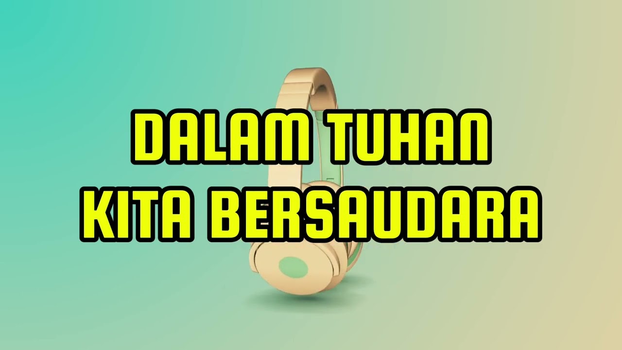 Dalam Tuhan Kita Bersaudara | Cover by AI 