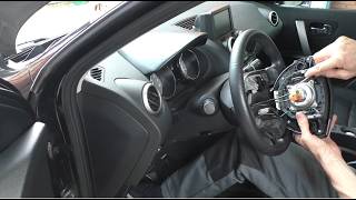 Ошибка B1054 замена подрулевого шлейфа на Nissan Qashqai 2,0 4WD Ниссан Кашкай 2008