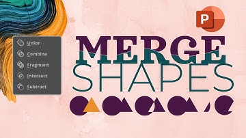 Merge Shapes - Ultimate graphic design tool in PowerPoint