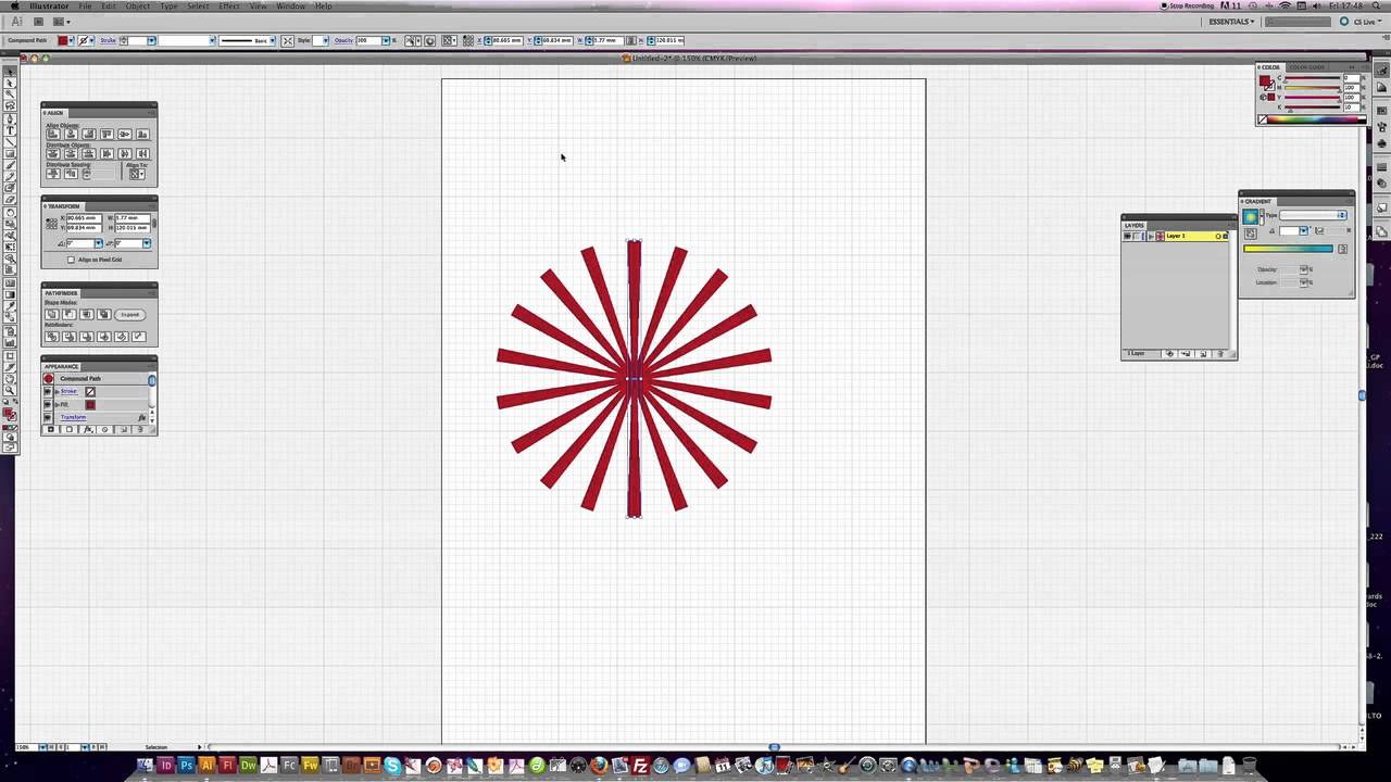starburst adobe illustrator YouTube