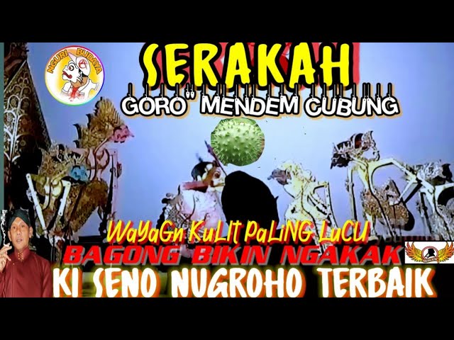 NGGITEK⚜️BAGONG SUPER LUCU MENDEM KECUBUNG KI DALANG SENO NUGROHO ‼️ class=