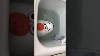 オラフを二槽式洗濯機で洗ってみたら(2)