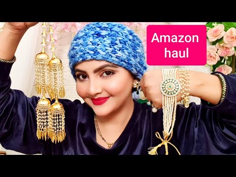 Amazon jewellery haul | RARA | kalire | mang tika | choker set | Christmas new year shopping |