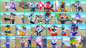 Piggy: Tough Series Bot Testing By cristianpanda1991 All Jumpscares.