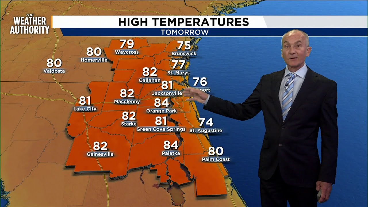 Showers end, patchy to dense fog early then a warmer Tuesday - YouTube