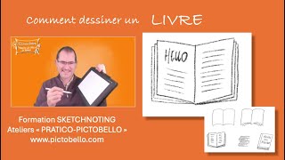 Tutoriel Sketchnoting Comment Dessiner Un Livre Dessins Simples Pour Formateurs Visuels